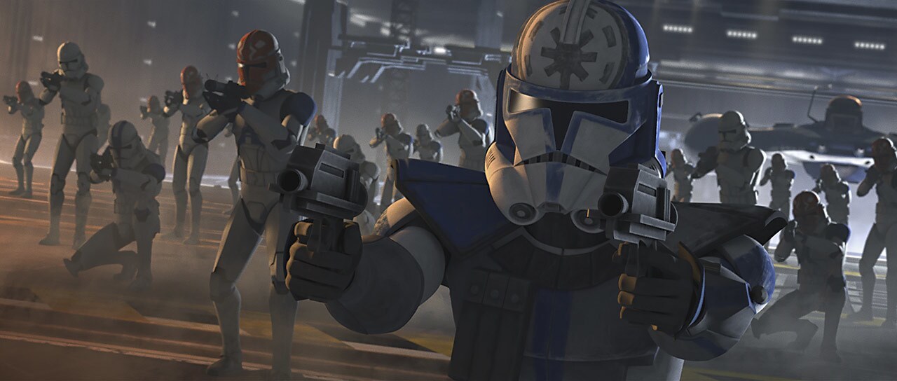 The division turned on Ahsoka Tano and Rex as a result of Order 66, issued by the Sith Lord Darth Sidious.