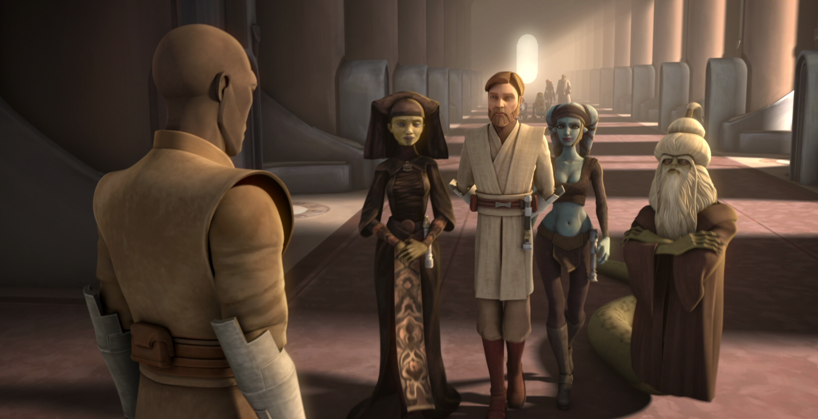 In the Jedi Order attire varied according to the individual's preference.