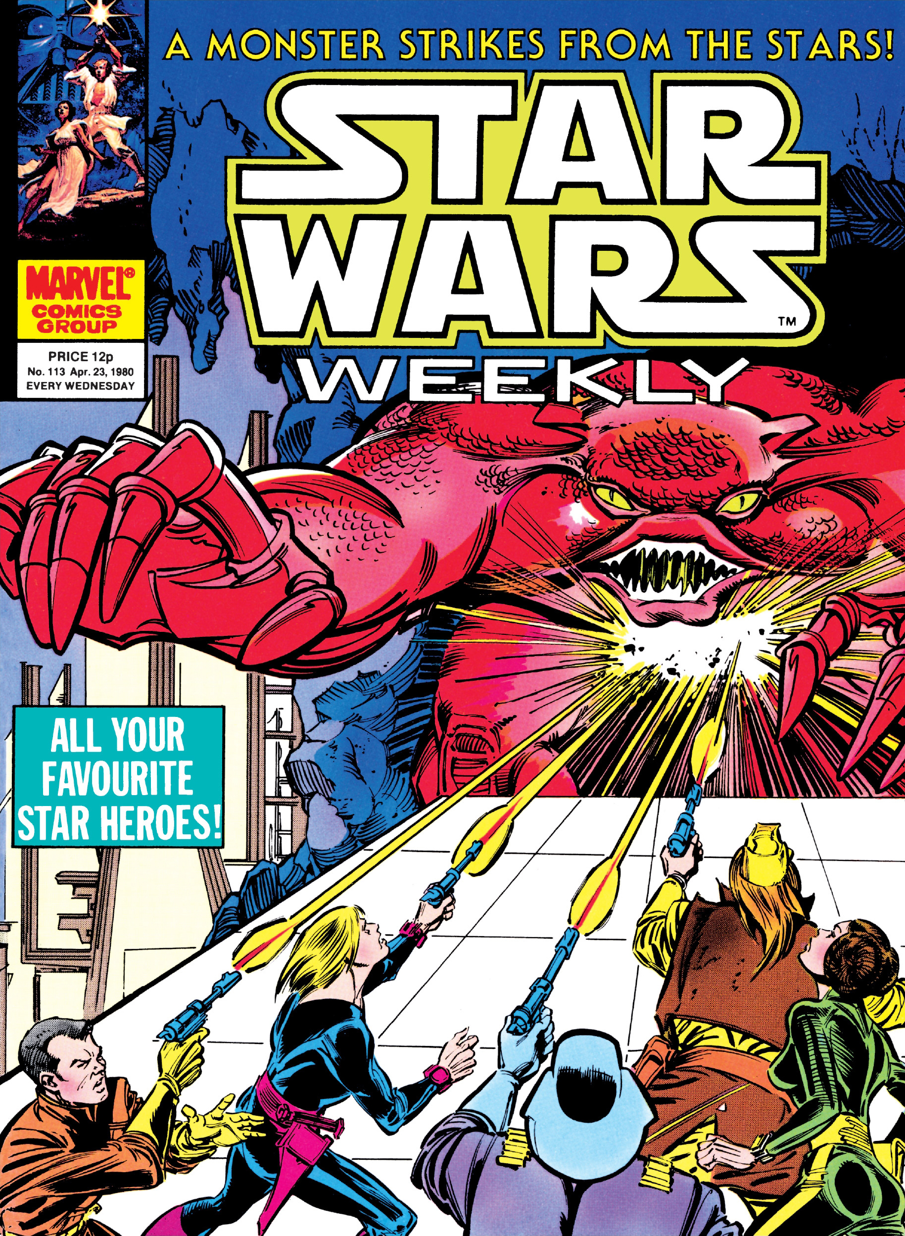 Star Wars Weekly 113 appearance in Common Appearance