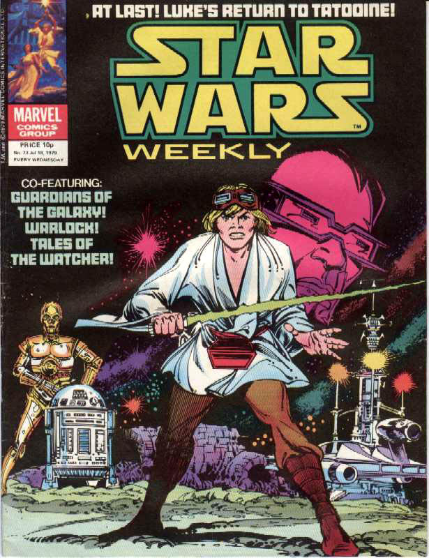 Star Wars Weekly 73 appearance in Common Appearance