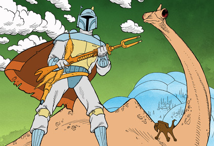 The Amban rifle first originated in The Star Wars Holiday Special.