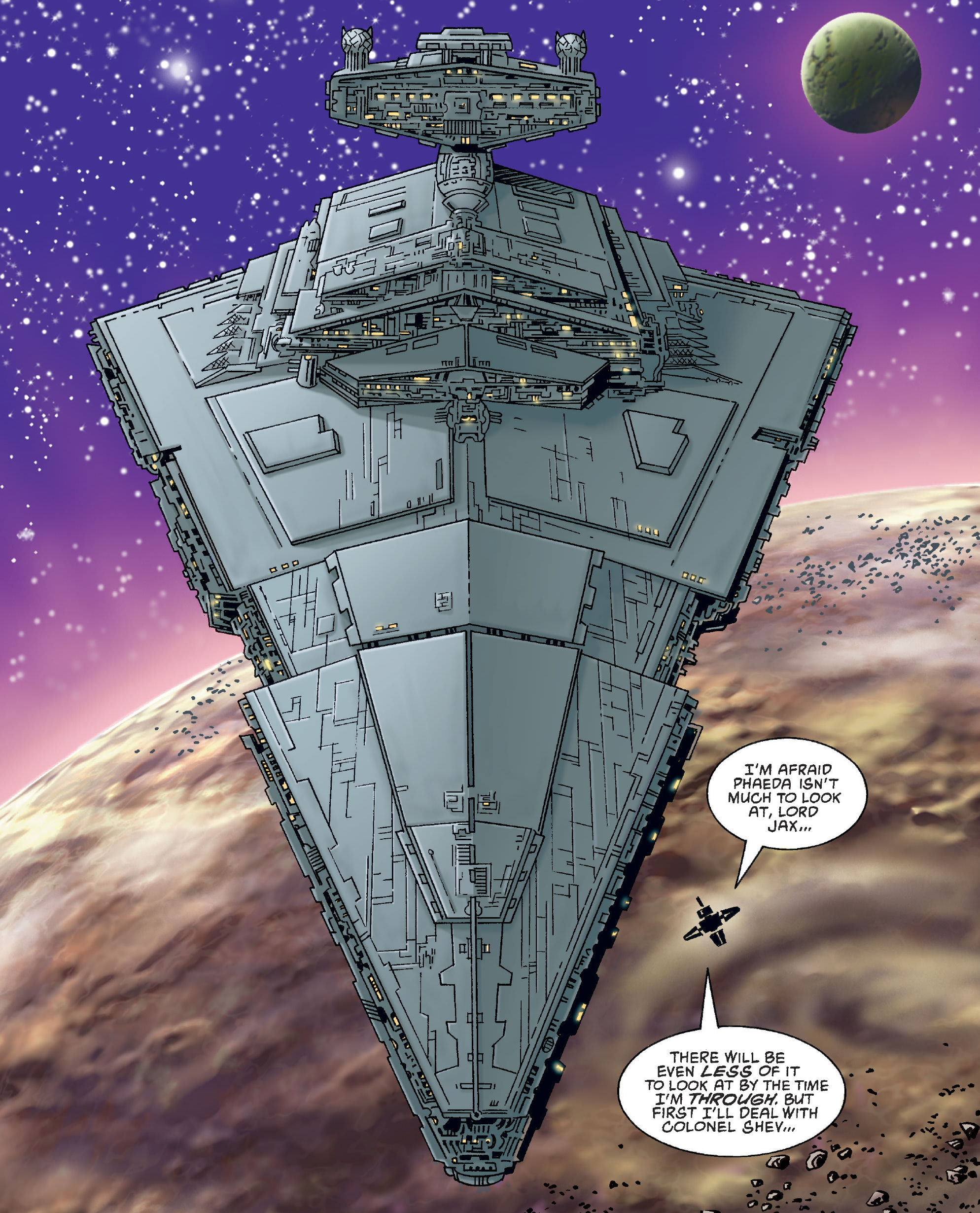 The Steadfast, as it appears in Star Wars Legends continuity