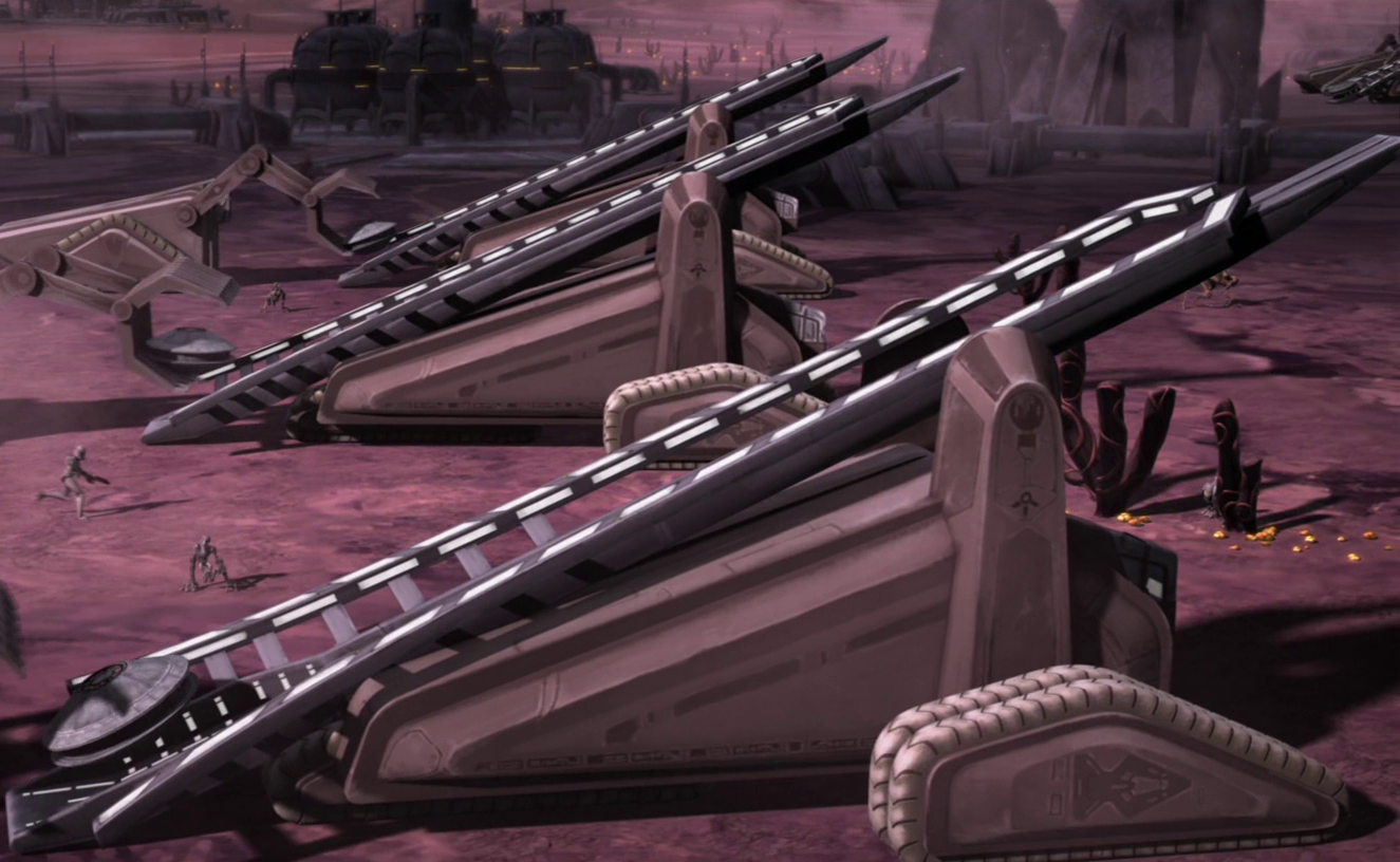 Dug rail gun appearance 