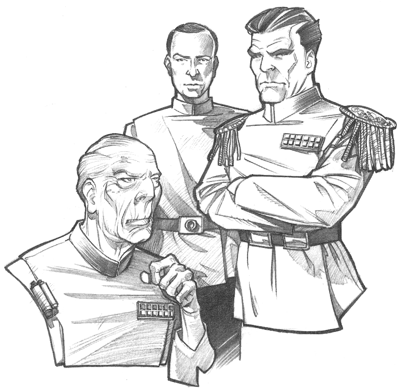 The Sinister Triumvirate of Moff Disra, Major Grodin Tierce, and the con artist Flim attempted to seize control of the Remnant in 19 ABY.