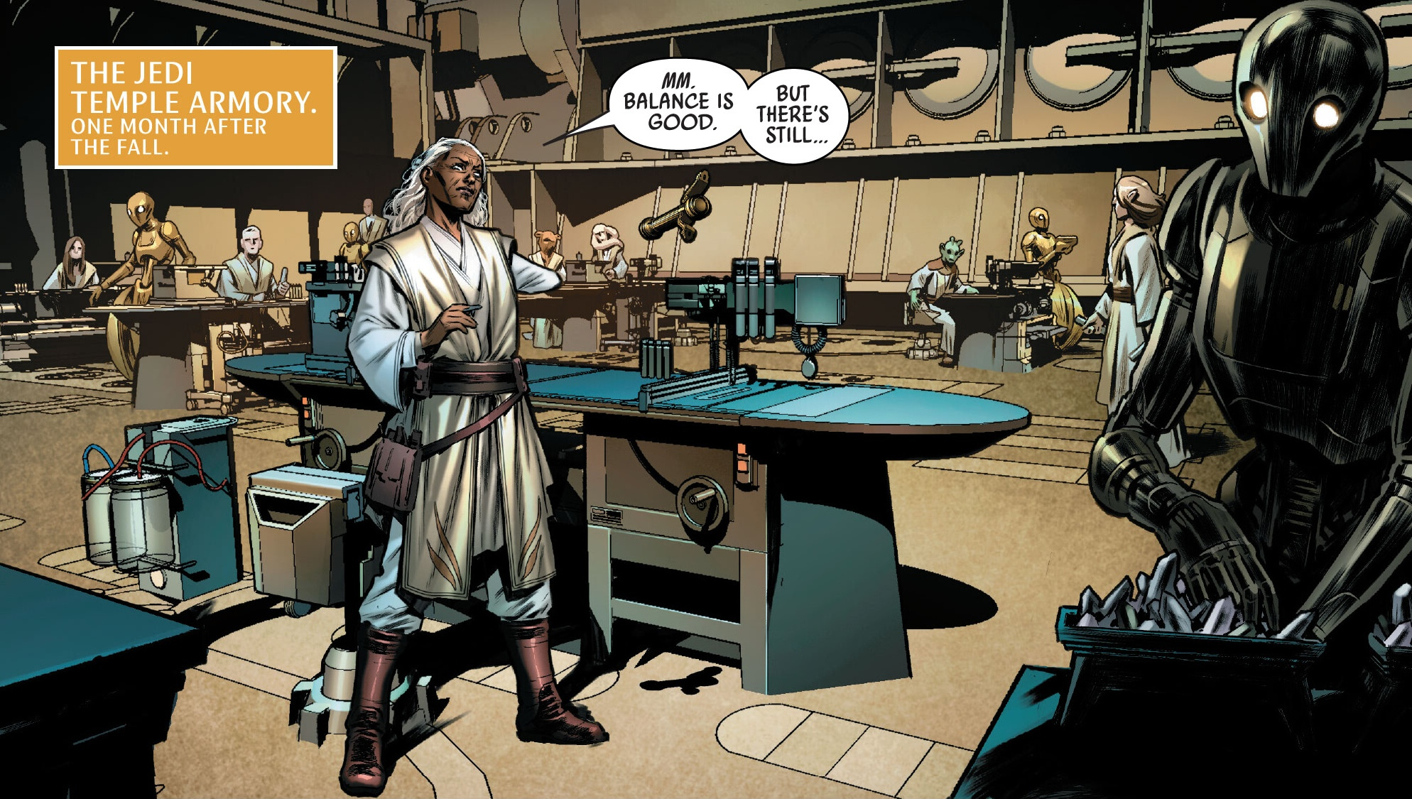 Jedi Temple armory appearance 