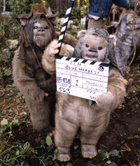 TwoEwoksWithABHClapperboard-SWROTJVA