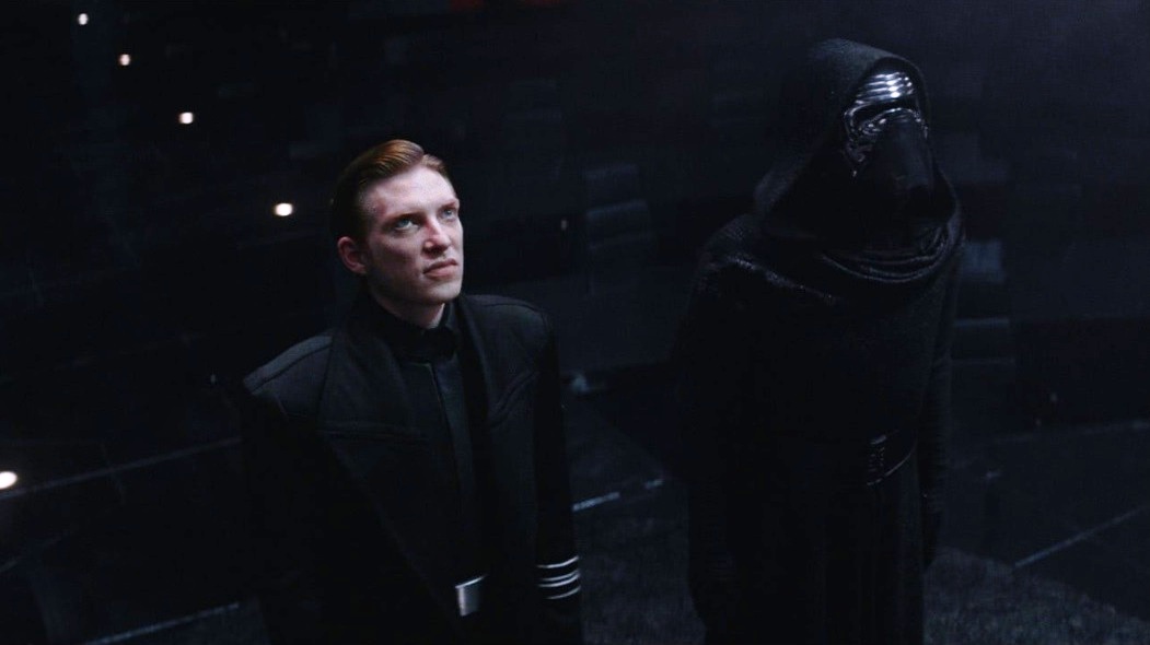 General Hux and Kylo Ren were rivals for the approval of Supreme Leader Snoke.