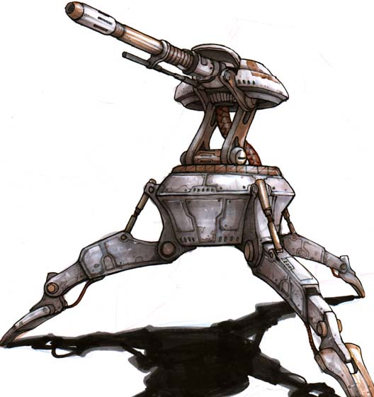 Turret droid appearance in Common Appearance