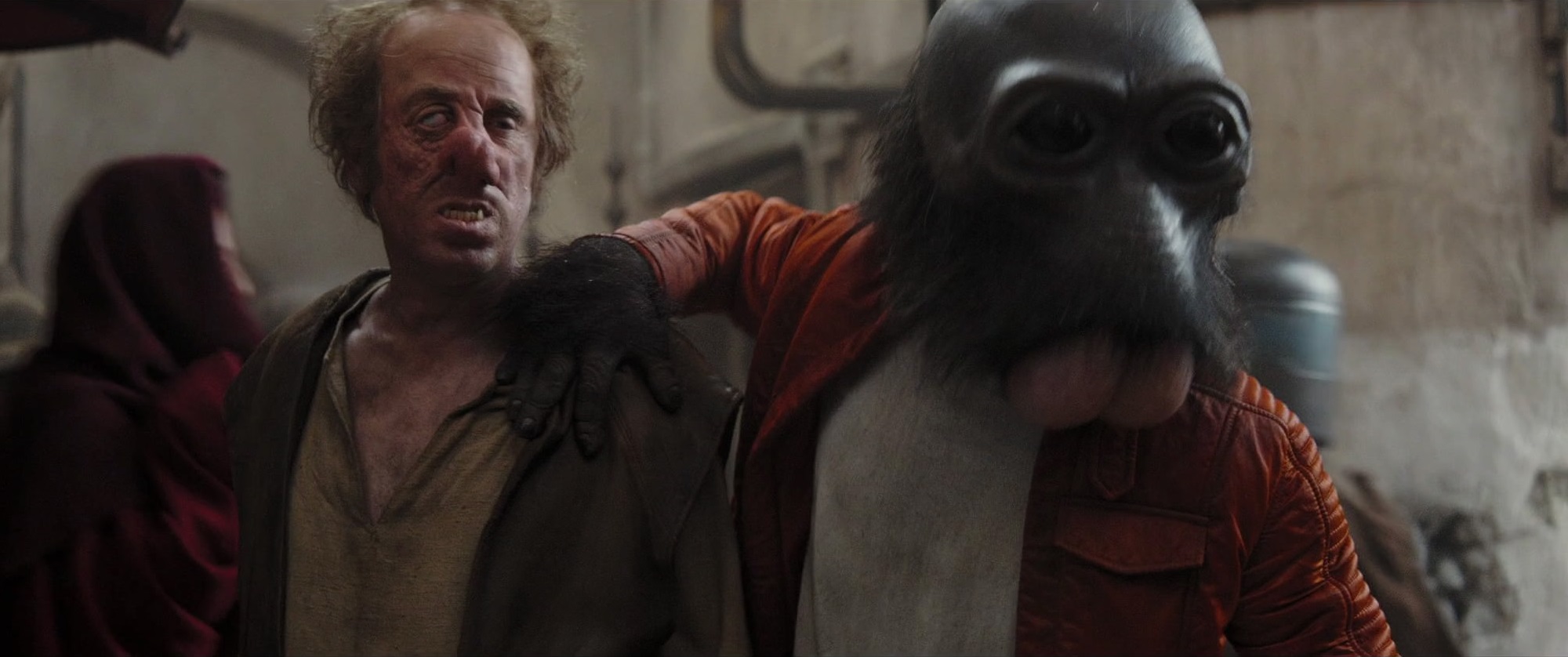 Cornelius Evazan and Ponda Baba on Jedha.