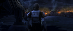 Ponds watches Ryloth village destruction