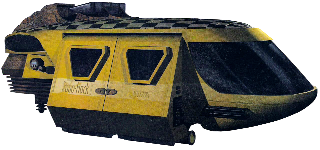 Metrocab Robo-Hack Landspeeder appearance in Common Appearance