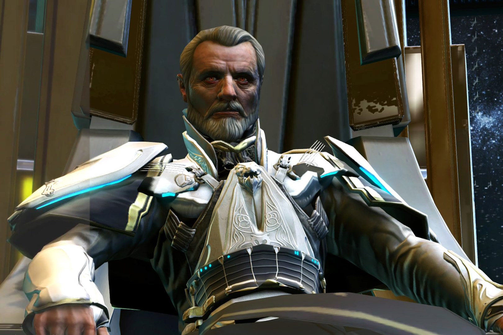 The Emperor fully embraced the Valkorion persona after his revitalization.