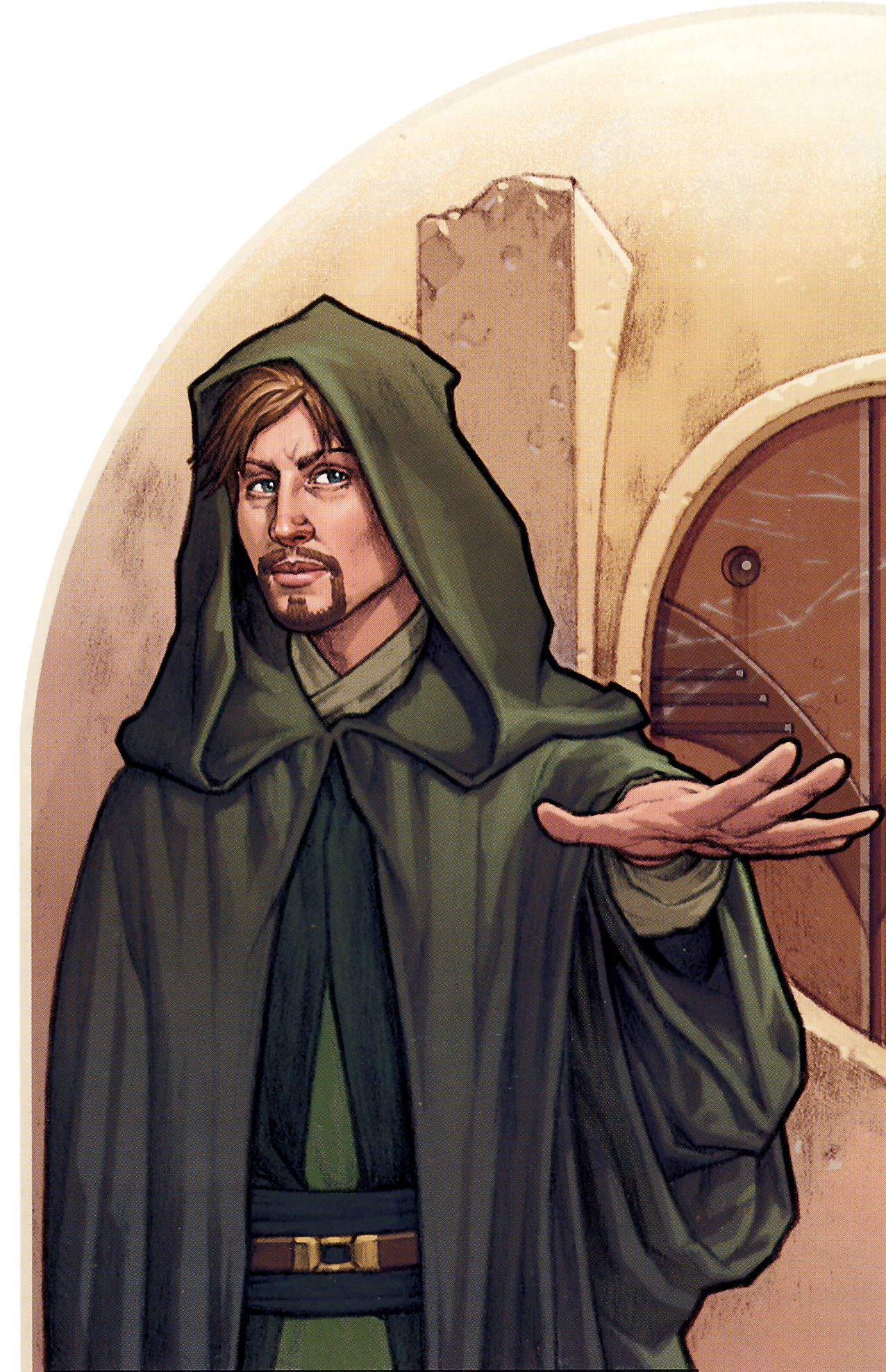 The green uniform of the Corellian Jedi, as donned by Corran Horn.