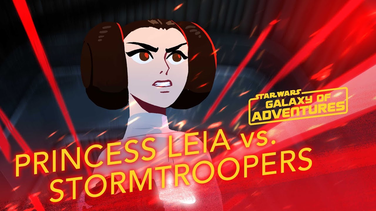 Star Wars Galactic Heroes Princess Leia White  A New Hope 