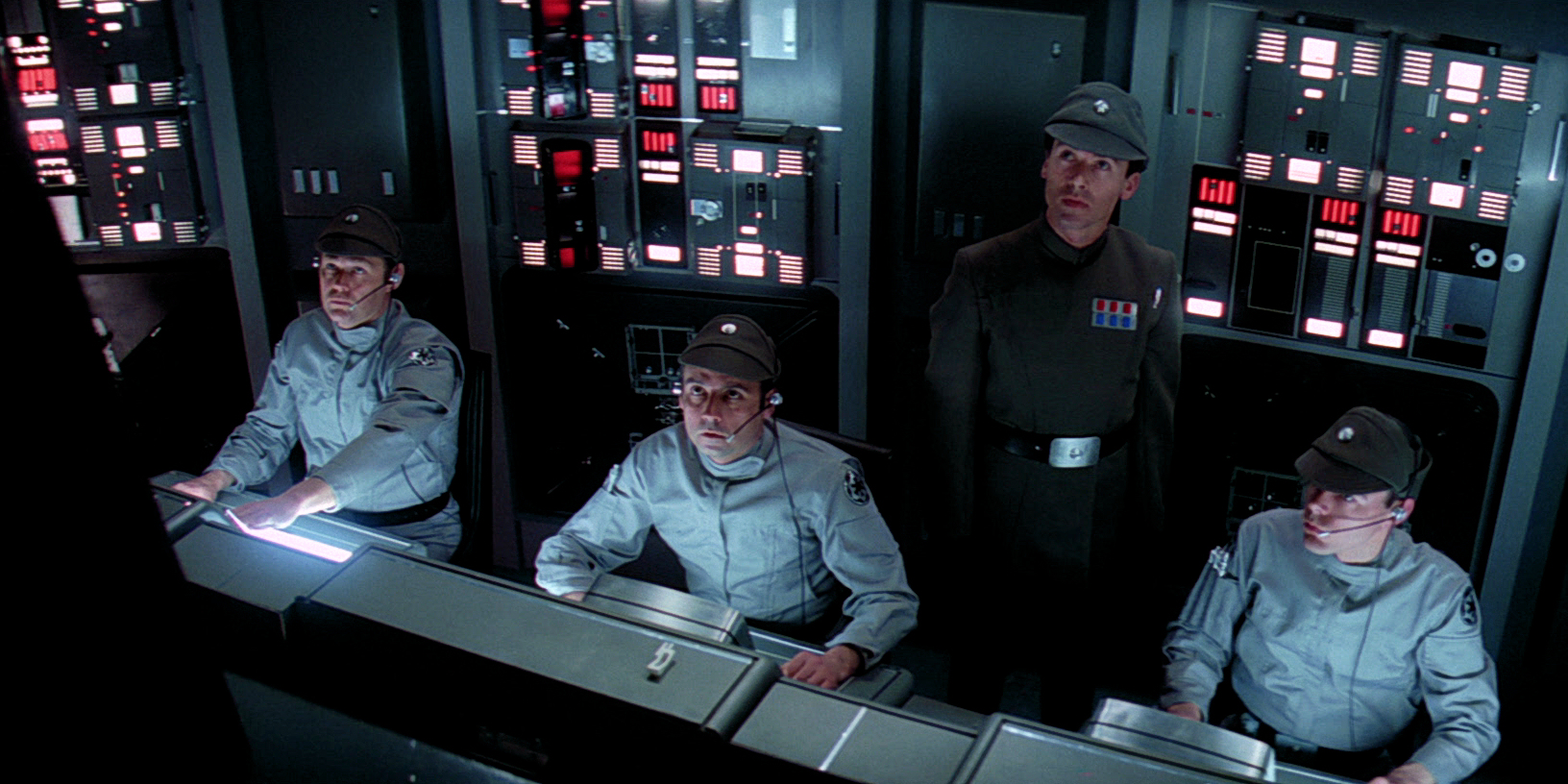 Imperial officers and crewmen