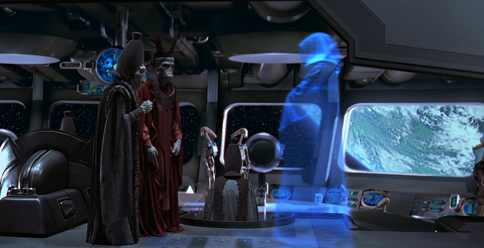 Sidious orders the deaths of Jinn and Kenobi