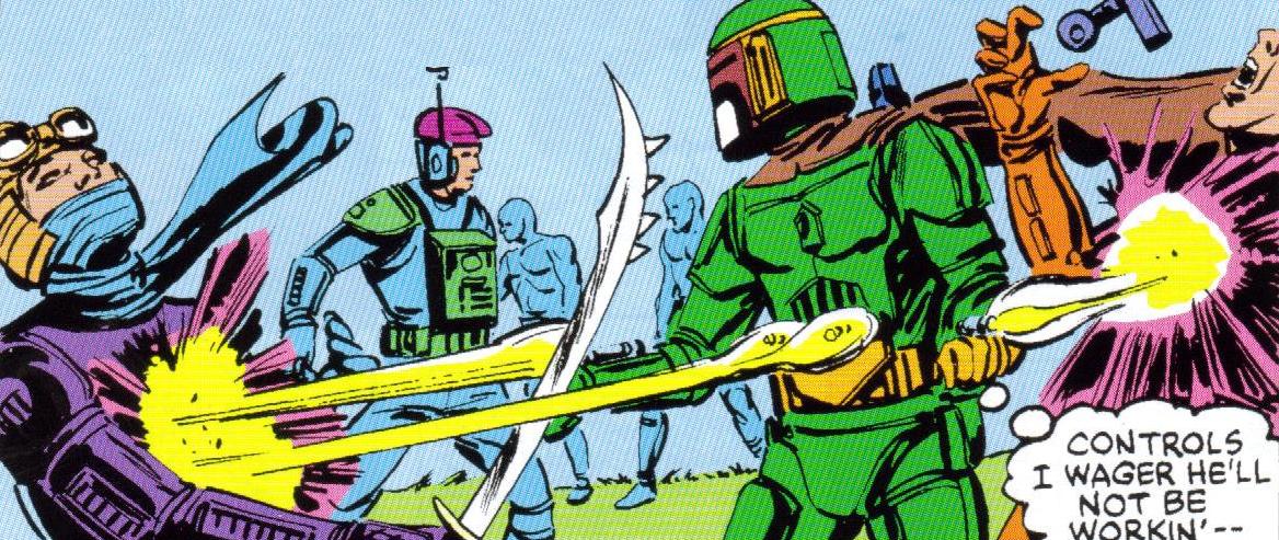 Skirmish in the Mandalorian forest appearance in Common Appearance