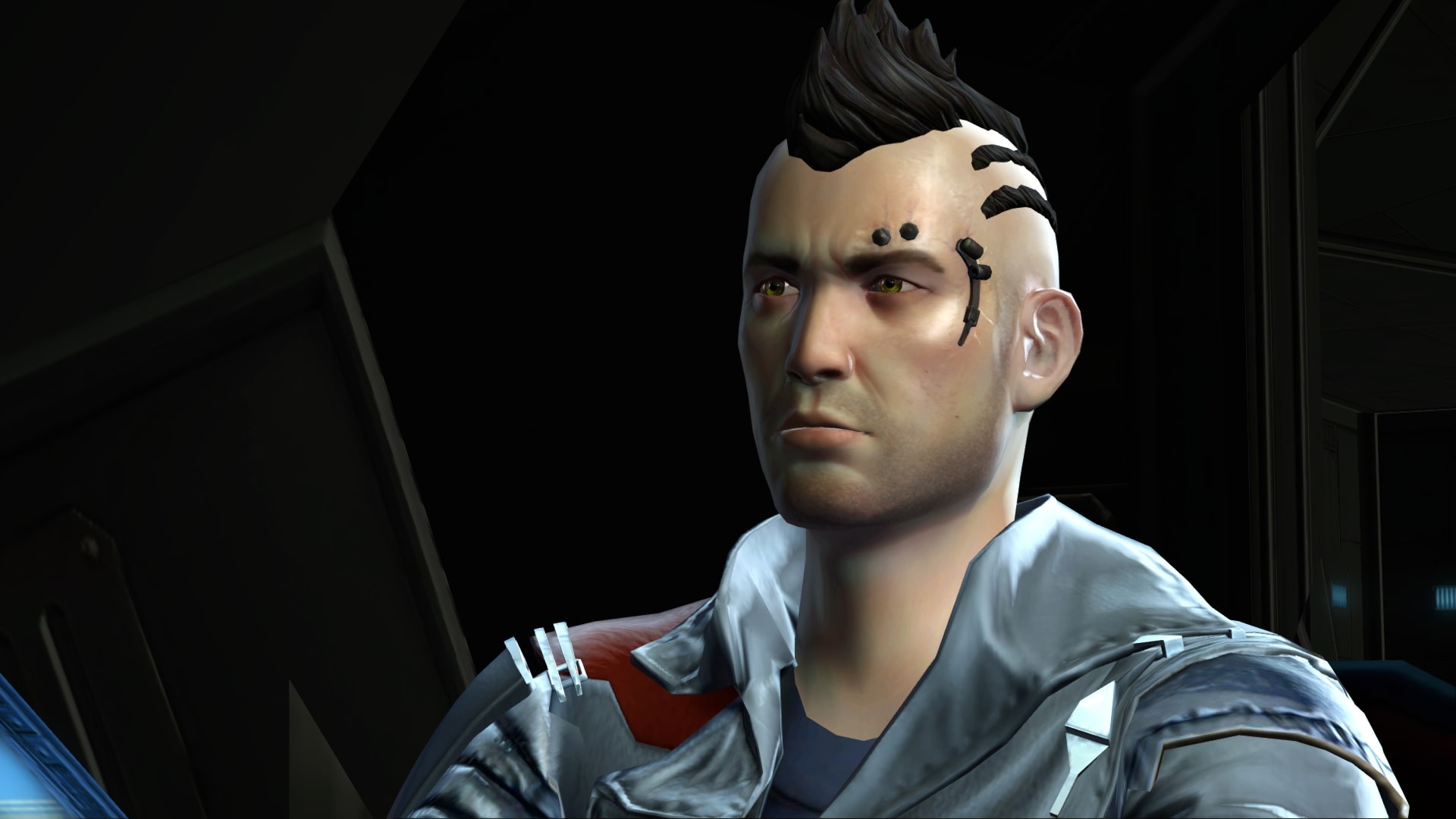 Theron Shan changes with visual appearance while undercover in the Order of Zildrog.