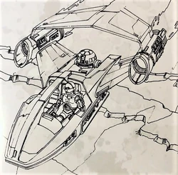 XP-38 Kenner concept art