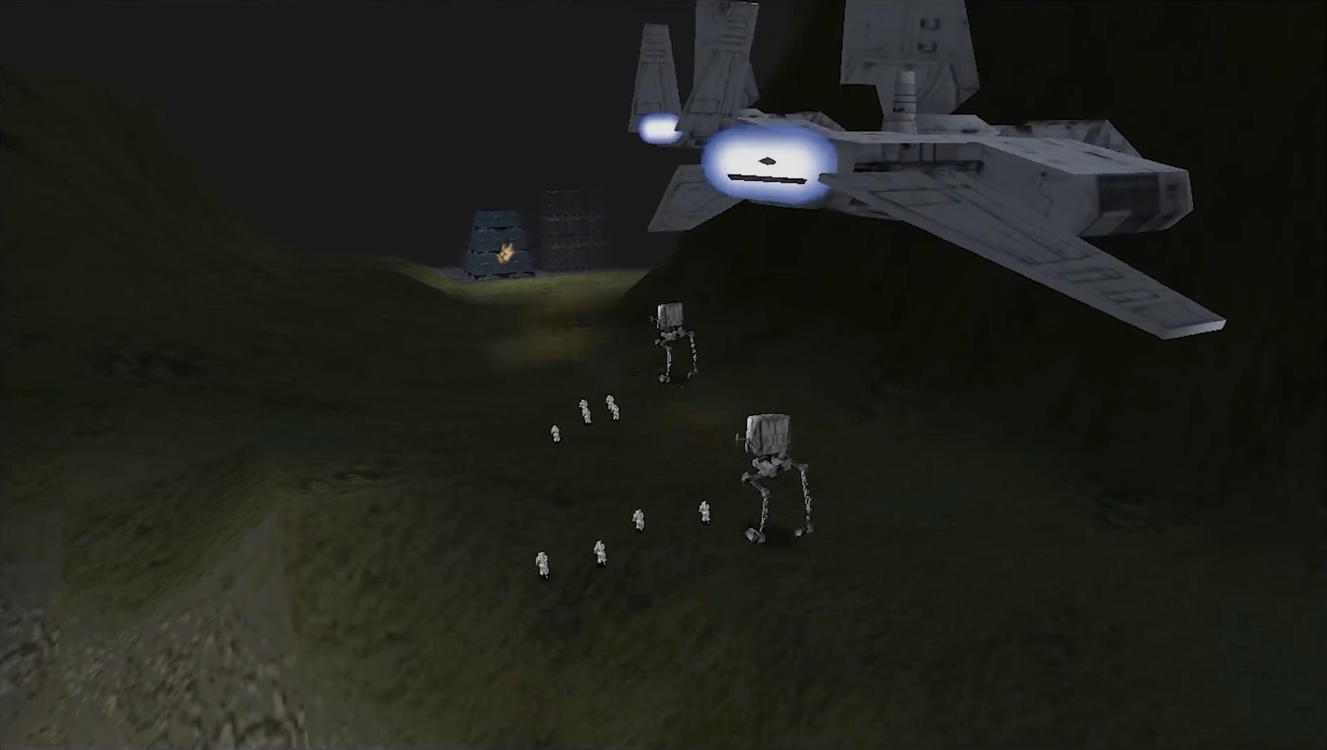 Imperial forces assaulting Coronet.