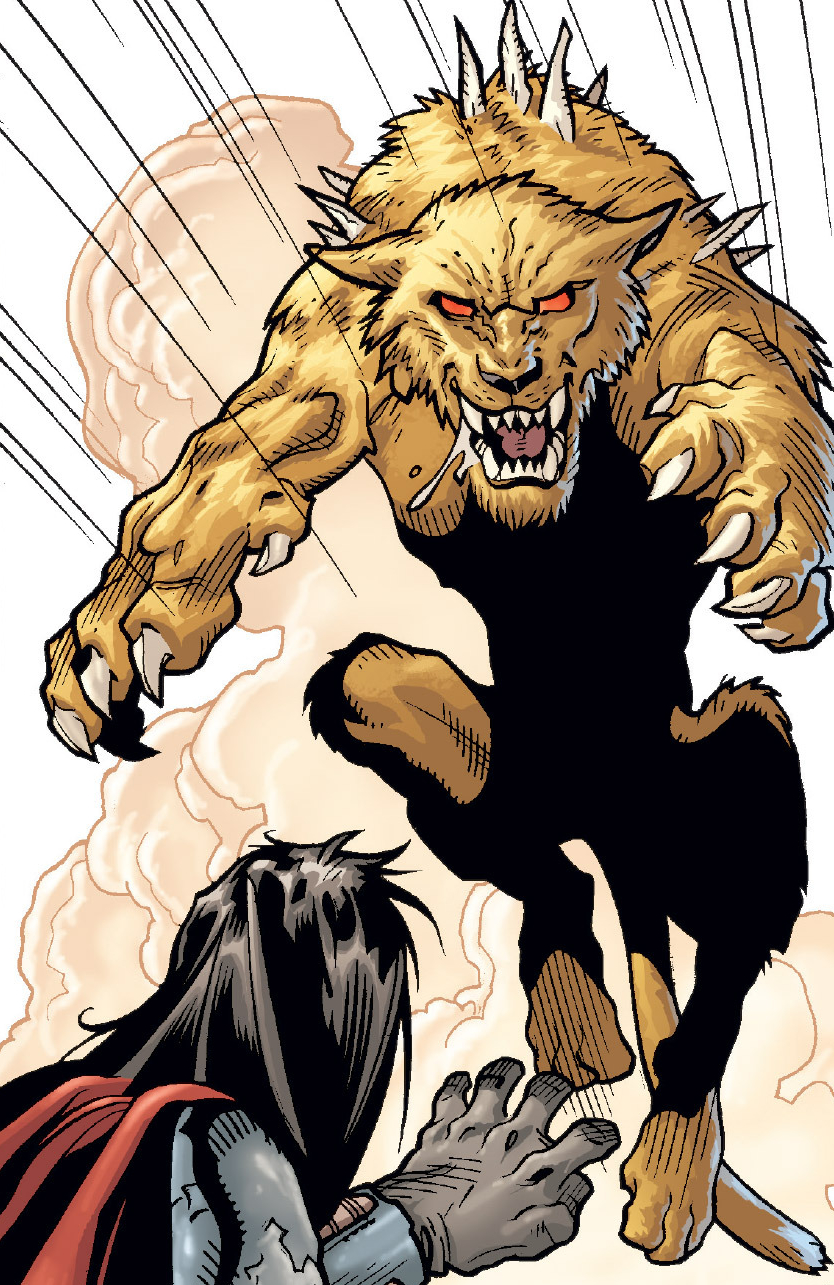 Dire-cat appearance 