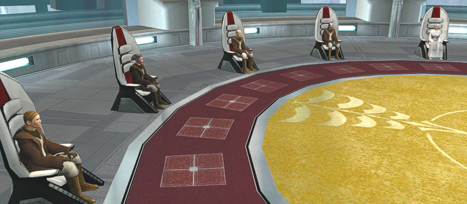 The Jedi High Council just after the Mandalorian Wars