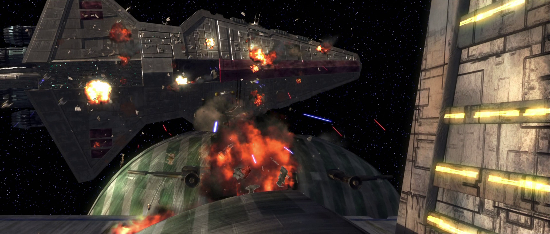 As the Resolute distracts the Separatist blockade, Ahsoka Tano's squadrons outmaneuver Mar Tuuk's armada.