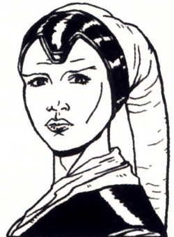 Alema's sister Numa Rar, whose death started the Twi'lek on her long road to darkness.