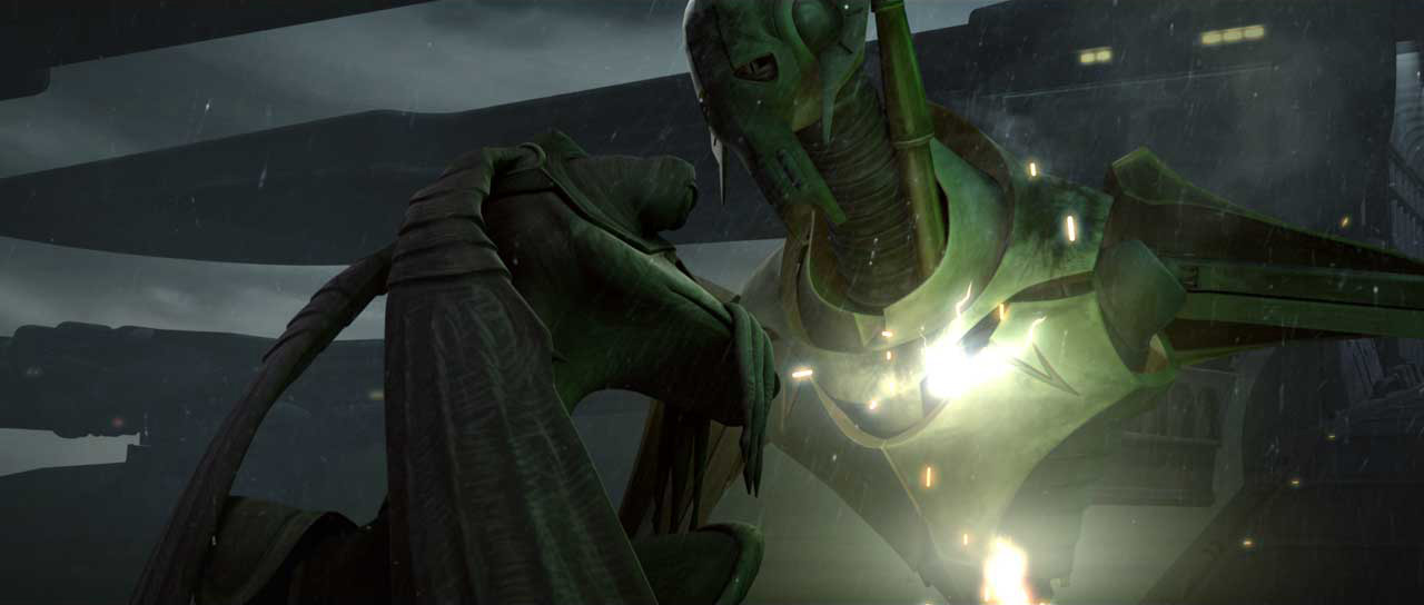 Tarpals sacrifices his life to capture Grievous.