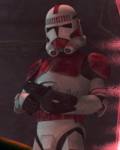 Unidentified clone shock trooper  (cell guard) appearance in Common Appearance