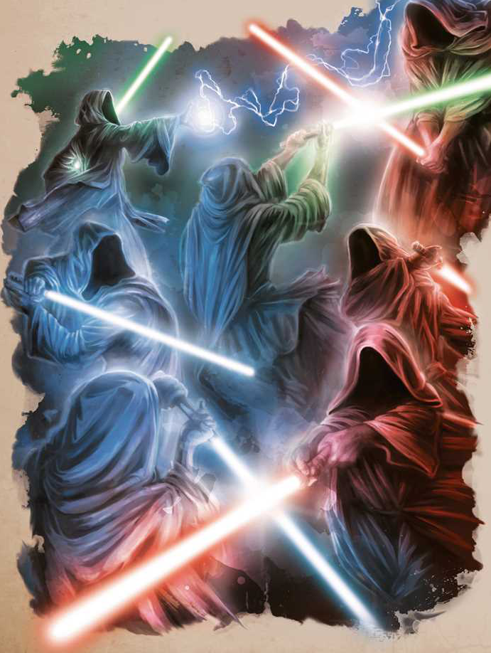 The Sith splintered from the Jedi to follow the dark side, spawning a rivalry that lasted for millennia.