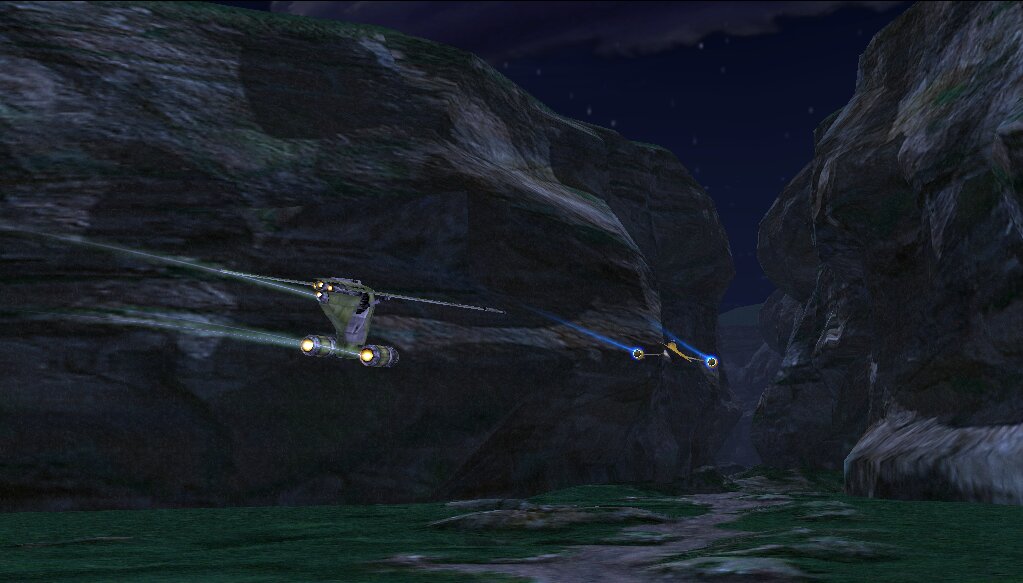 Mission in the Naboo canyon appearance in Common Appearance