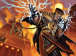 Sadow made use of amulets, crystals and a Sith meditation sphere to augment his power.