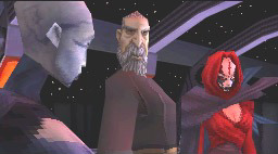 Sai Sircu alongside Count Dooku and Asajj Ventress.