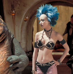 Diva Shaliqua, een Hutt slavin