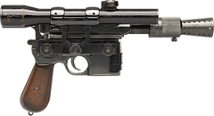 マスターレプリカ 1/1 スター・ウォーズ ハン・ソロ ブラスター SW-134 Master Replicas STAR WARS ESB Han Solo Blaster SW-134 1:1