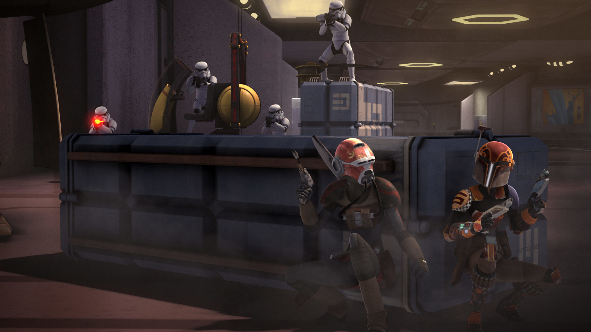 Ketsu Onyo's tense reunion with her former friend Sabine Wren.