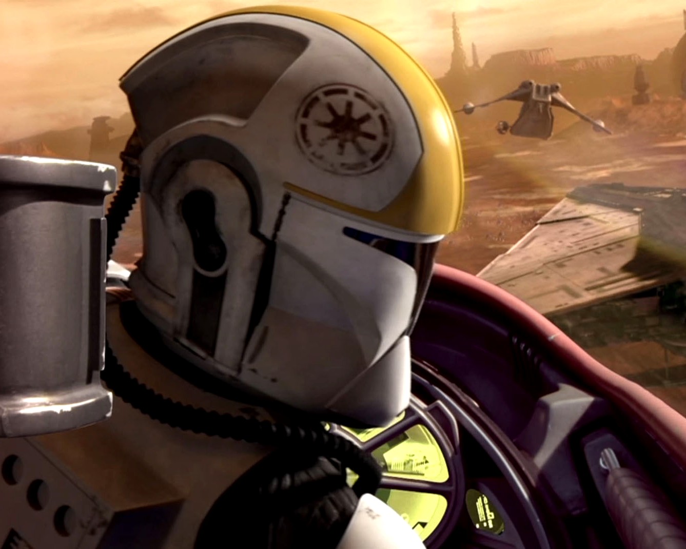 I'm just curious why would clone pilots haven't used ejection seat while  they were going down? : r/clonewars