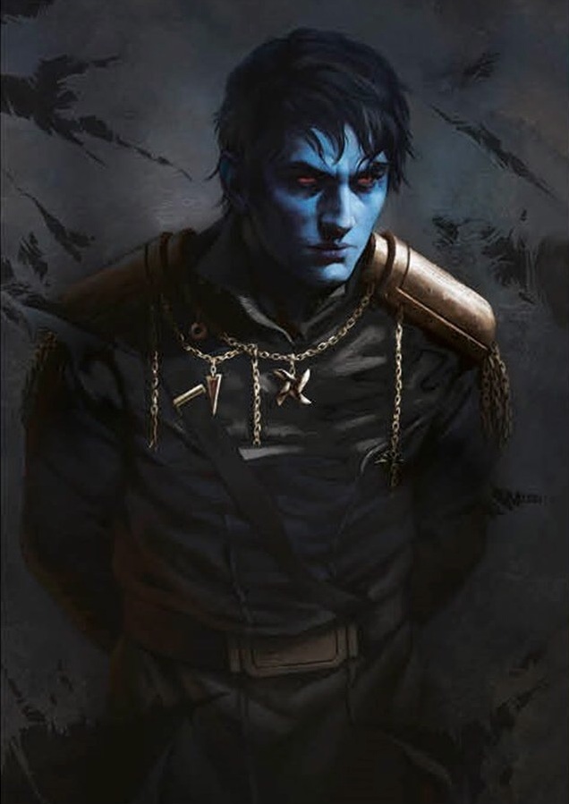 Senior Captain Thrawn (pictured) boarded Tildnis's cruiser.