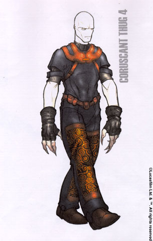 Coruscant mercenary appearance in Common Appearance