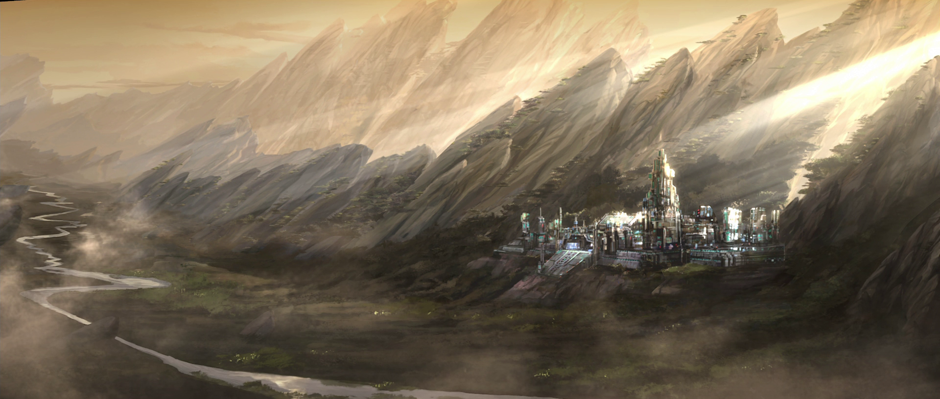 A Mandalorian settlement on Mandalore's moon, Concordia