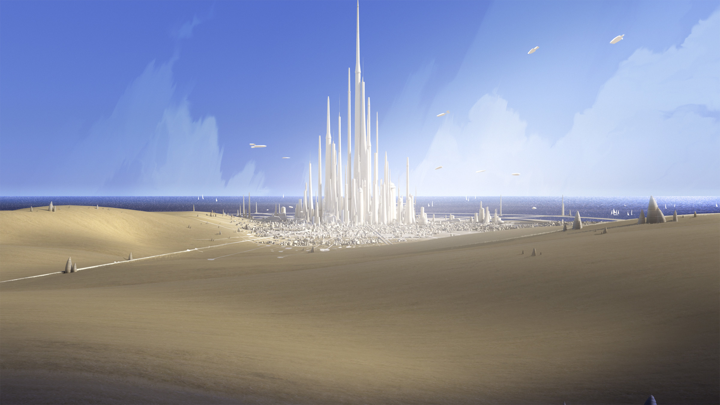 Capital City after the fall of the Empire