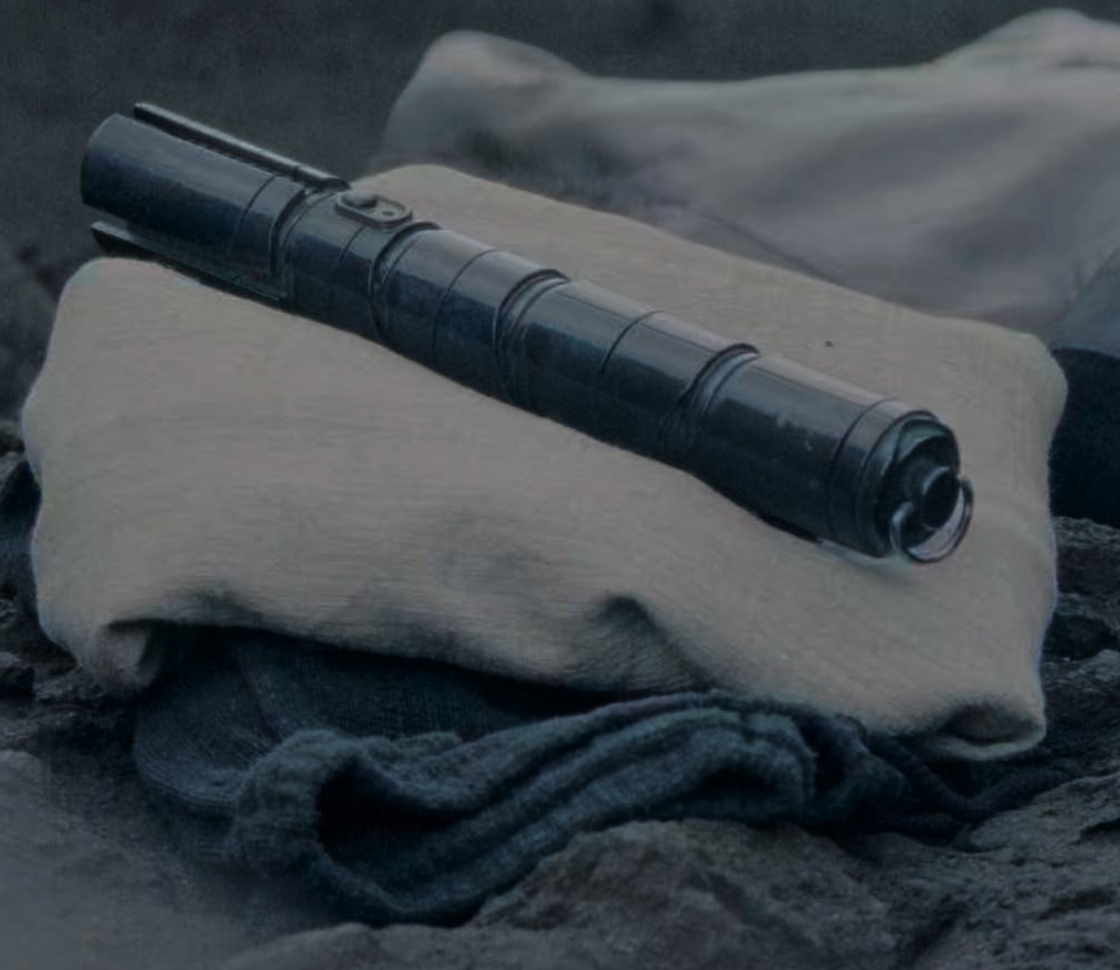 The Stranger's lightsaber appearance 