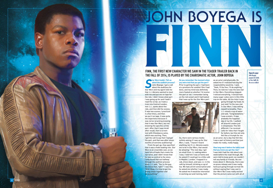 John Boyega Is Finn appearance in Common Appearance