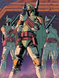 Mandalorians led by Boba Fett