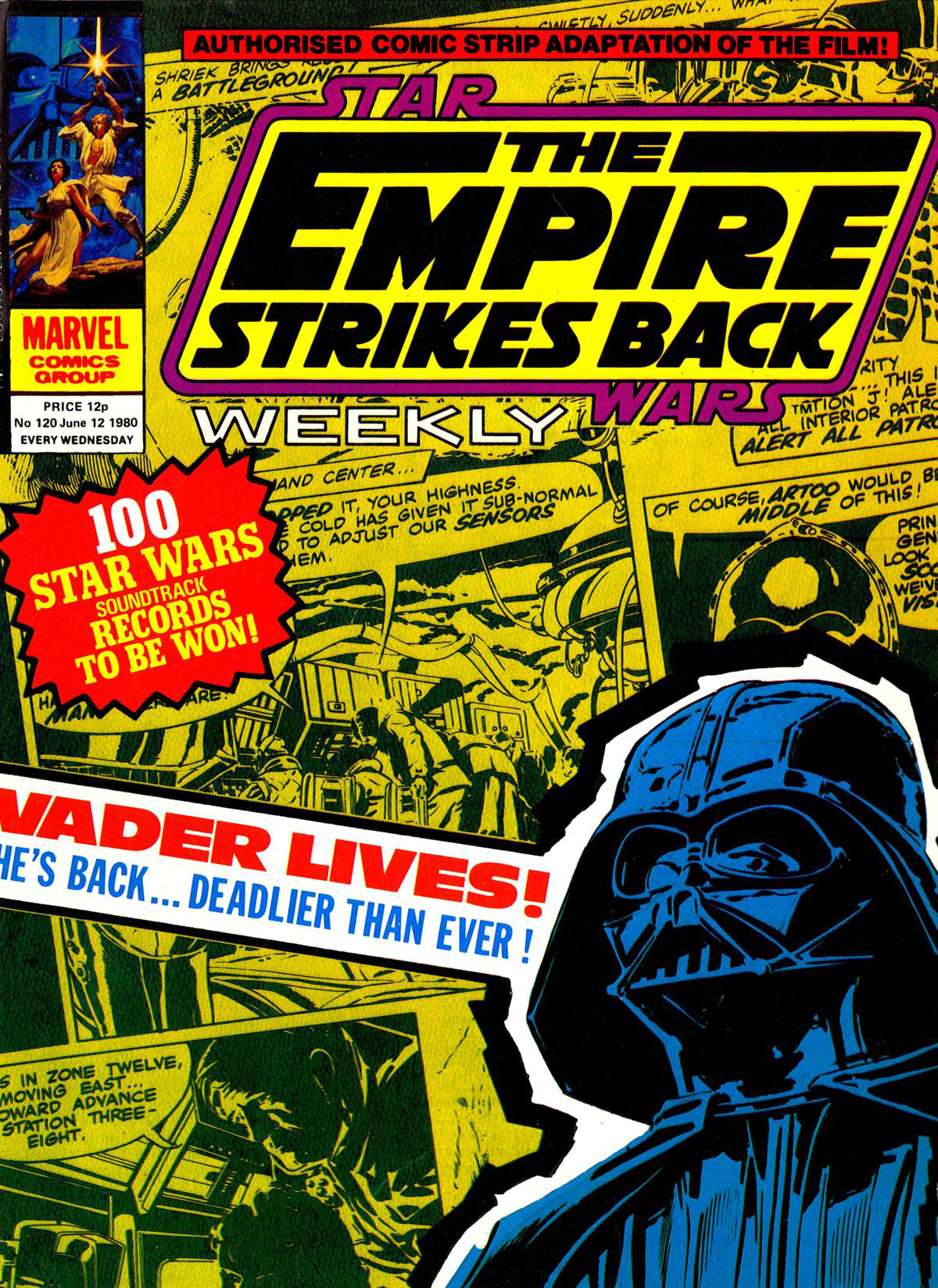 The Empire Strikes Back Weekly 120 appearance in Common Appearance