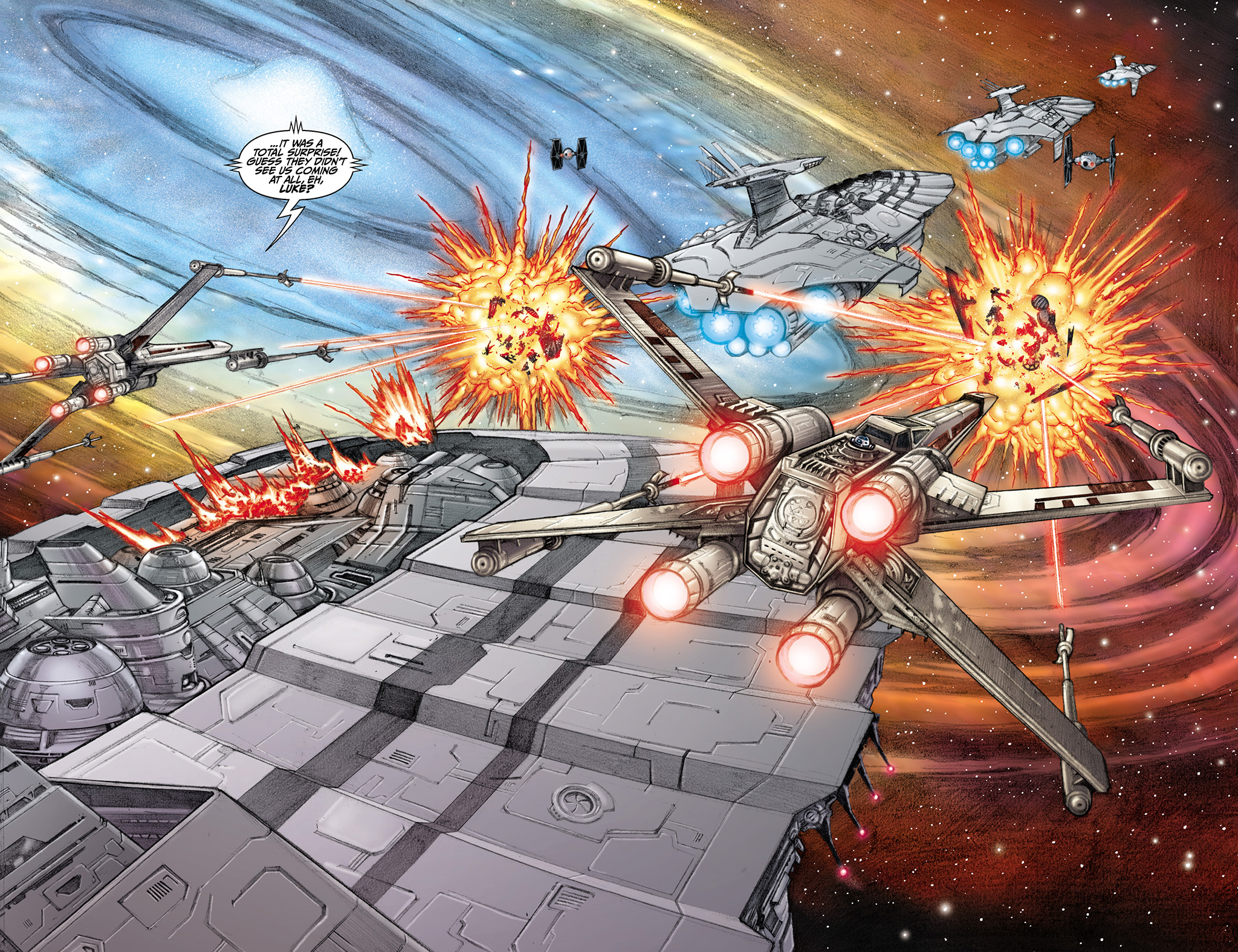 Raid on an Imperial cargo convoy appearance 