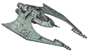 A Miy'til starfighter.