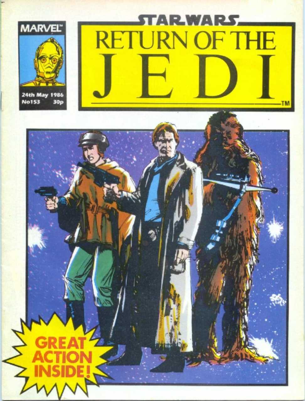 Return of the Jedi Weekly 153 appearance in Common Appearance