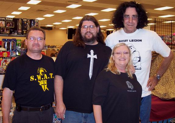 Mayhew (right) at SciFi Expo 2004